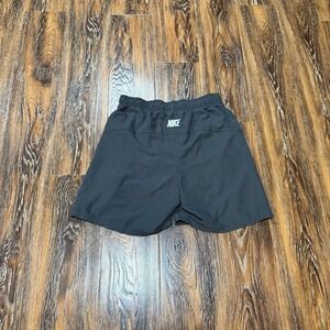 Nike Mens Size M Gray Lined Briefed Lightweight Swimming Trunks Gray Tag Y2K